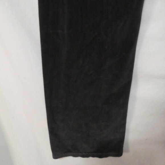 Y2K | GAP - Stretch | small | Soft Black Velour / Velvet Loungewear Pants - Picture 15 of 16